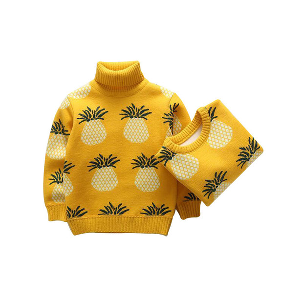 Pineapple Knit Top Pullover